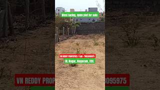 West Facing Open Plots For Sale In RL Nagar, Nagaram Hyderabad