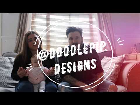 DOODLEPIP DESIGNS - THE PROCESS OF CREATING OUR PRINTS | SMALL FAMILY BUSINESS