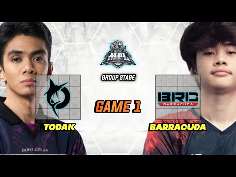 RAFFLESIA INTERSECTION IS BACK !! TODAK vs BARRACUDA GAME 1 MPL MY SEASON 13