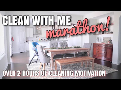 2020 CLEAN WITH ME MARATHON | 2 HOURS OF EXTREME CLEANING MOTIVATION | MOTIVATIONAL CLEANING MUSIC