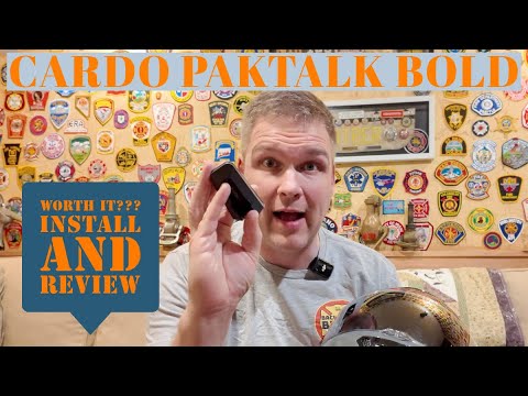 HOW TO INSTALL Bluetooth Headset with a Cardo PackTalk Edge and REVIEW