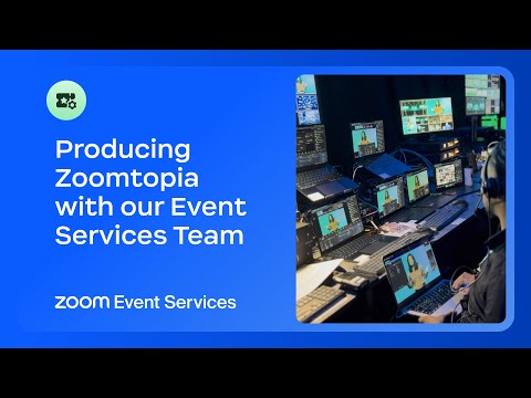 Producing Zoomtopia with our Event Services Team