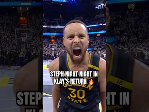 STEPH DAGGER 3 TO SPOIL KLAY'S RETURN 😱