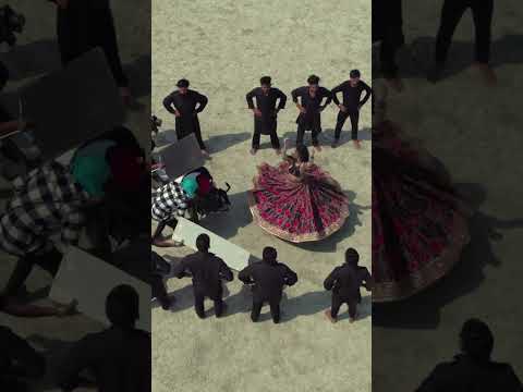 Go behind the scenes with this stunning aerial shot from Paon Ki Jutti!