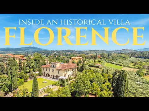 Touring a 14th-Century Villa in FLORENCE | Lionard LUXURY Real Estate