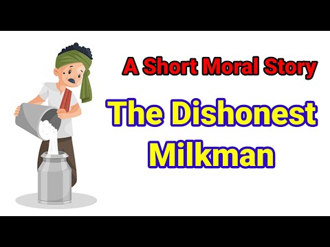 The Dishonest Milkman l English short stories l Moral stories l Children's stories in English