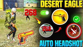 Desert Eagle One Tap Headshot Trick || Free Fire Me Headshot Kaise Mare || Khuni Gamers