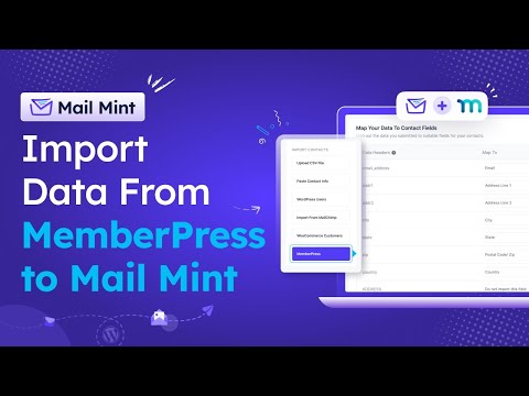 Migrate Your Contacts From MemberPress To Mail Mint Within Minutes!