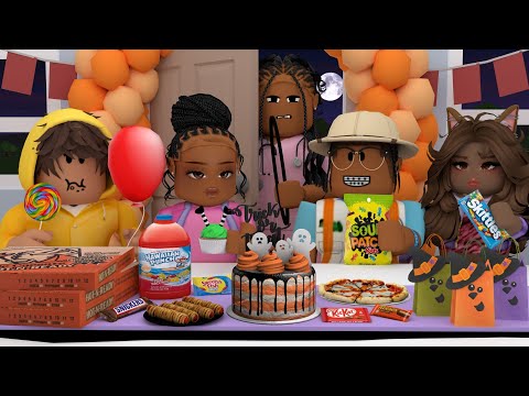 MY KIDS THREW A HALLOWEEN PARTY WHILE HOME ALONE!! *I CAUGHT THEM!!* | Berry Avenue Family Roleplay