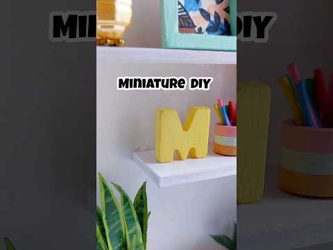 Ep- 8/10 छोटी सी कलाकारी | DIY miniature letter #diy #craft #miniature