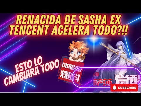 SASHA ARMADURA RENACIDA! SE PRENDE EL ACELERADOR DE TENCETN! ESTA RENACIDA LO CAMBIARA TODO?