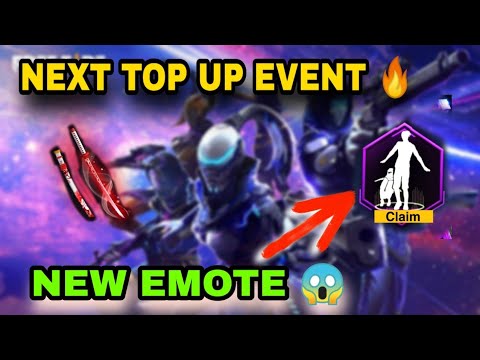 Free Fire Next Top Up Event|Free Fire New Emote 🔥|FF New Gloo Wall Skin