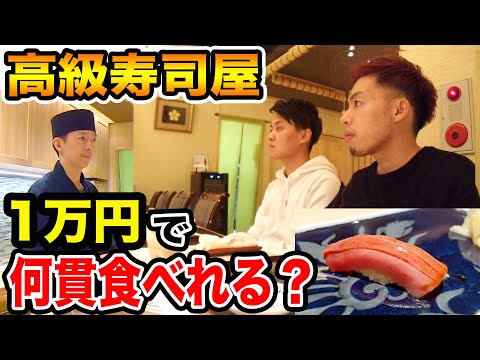 【検証】1万円で何貫食べれるの？（高級寿司屋）