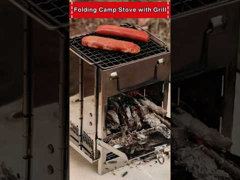 Foldable Stainless Steel Card Stove for Outdoor Camping | #sponsored #Temu