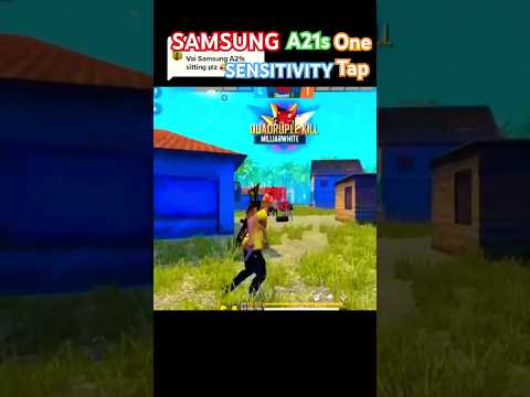 Trick😱 Samsung Galaxy📲 A21s Onetap🔥 Sensitivity⚙ Free Fire New Headshot🗿 Trick 2024 TAYYABFFGAMING