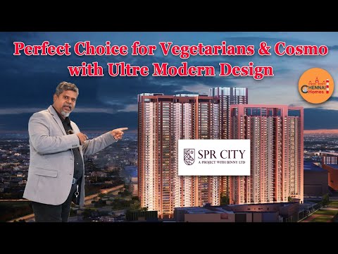 South India's Tallest Integrated Township | SPR City l High-living Apartment For Sale In Perambur