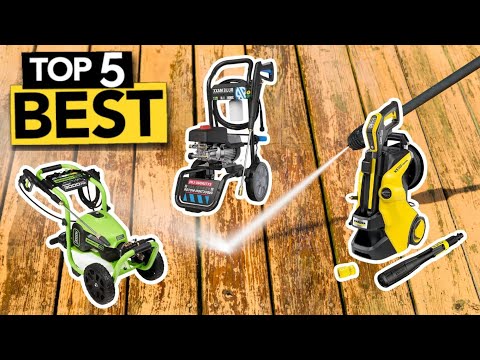 TOP 5 Best Electric Pressure Washer [ 2024 Buyer's Guide ]