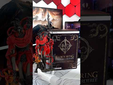 Quick Unboxing Elden Ring Shadow of the Erdtree Collector's Edition #shorts #unboxingplus #gaming