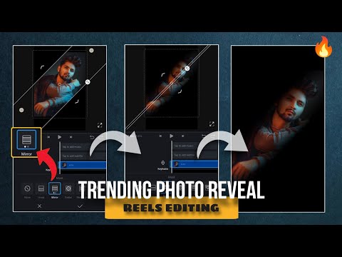 Photo Reveal Video Editing In Vn App | Trending Photo Reveal reel Editing | Tutorial