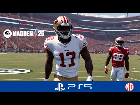 49ers vs Jets Madden 25 Gameplay on PS5 - Watch Now!