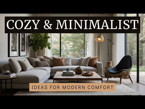 Small Apartment Living: Cozy & Minimalist Living Room Ideas for Modern Comfort