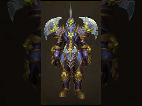 Warrior T2 Armor Set WoW 20th Anniversary #worldofwarcraft