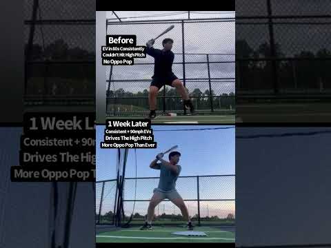 How Fix Your Baseball Swing And Add Power  #baseball #mlb #homeruns