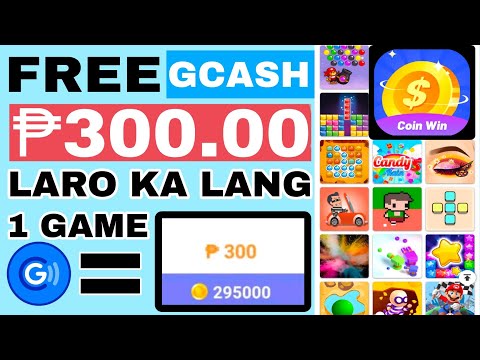 1 GAME = ₱300 GCASH LARO KA LANG | COIN WIN APP EASY TO EARN | LEGIT EARNING APP GCASH