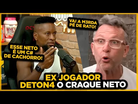 TRETA FEIA! ZÉ ROBERTO DISPARA CONTRA O CRAQUE NETO AO VIVO!