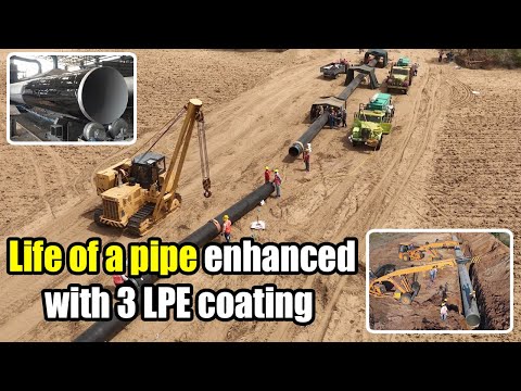 Life of a pipe enhanced with 3 LPE coating | MEIL General Infrastructure