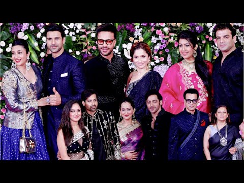 Tv Couples | Ankita-Vicky, Divyanka-Vivek, Pooja-Kunal, Karan-Ankita At Ekta Kapoor Diwali Bash 2024