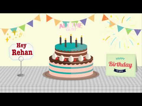 Rehan, Happy birthday to you | Birthday wishes with Names #birthday #birthdaystatus