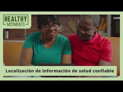 Localización de información de salud confiable