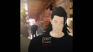 Suguru Geto Through The Years #jujutsukaisen #animeedits #anime #getosuguru