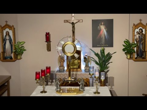 LIVE Eucharistic Adoration - Sisters of Divine Mercy