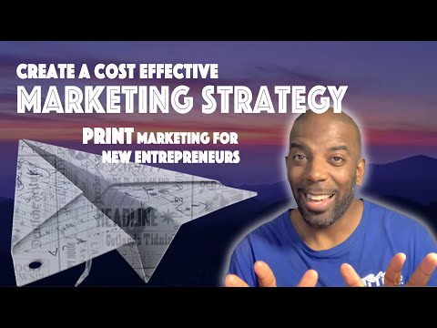 Cost Effective Marketing Strategy for $100 a month | Print Marketing