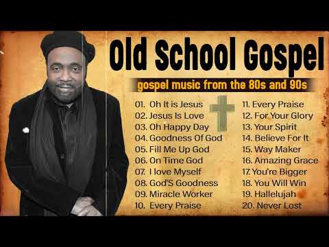 OLD SCHOOL GOSPEL MIX ✝️ Best Old Fashioned Black Gospel Music ✝️   Greatest Classic Gospel