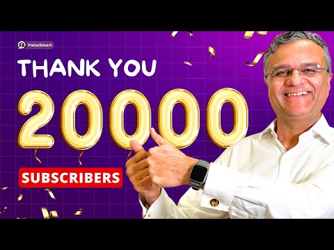 Celebrating 20,000 Smart Investors | Thank You PaisaSmart Family | Dipan Mehta