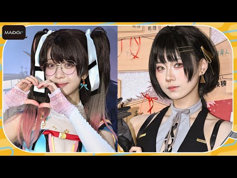 【東京ゲームショウ2024】コスプレーヤーやコンパニオンも会場彩る　会場風景（6）