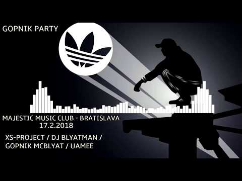 XS Project invite to GOPNIK PARTY - Bratislava 17.02.2018