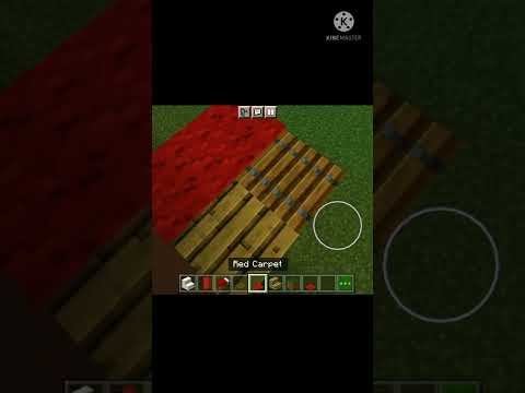 Minecraft bed show build hack #shorts