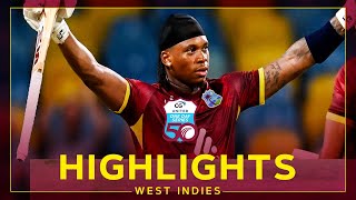 Carty and King Score Sensational Hundreds | Highlights | West Indies v England | 3rd CG United ODI