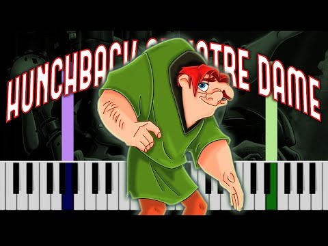 The Hunchback of Notre Dame Topsy Turvy Piano