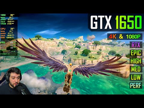 GTX 1650 - Fortnite Chapter 5