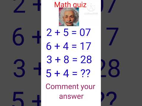 Math quiz || #math #quizgame #quiz #mathematics #gkquestion