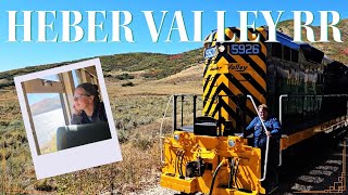 All Aboard the Heber Valley Railroad: A Scenic Journey Through Utah's Heartland 🚂🛤️🍁 #travel #train