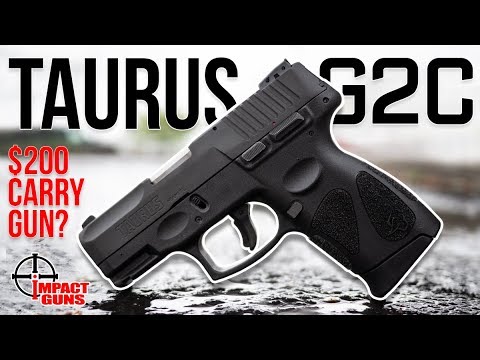 Taurus G2c 9mm - The Best $200 Carry Gun?  Range Test and Review