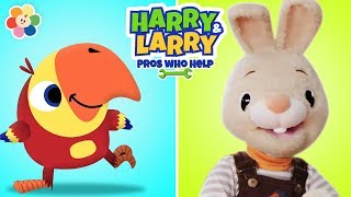 Harry and Larry | Learning New Words | Vocabulary for Kids | Learning videos for Kids | BabyFirst