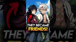 Sanemi and Giyuu Tomioka became Friends! Demon Slayer Explained #demonslayer #shorts