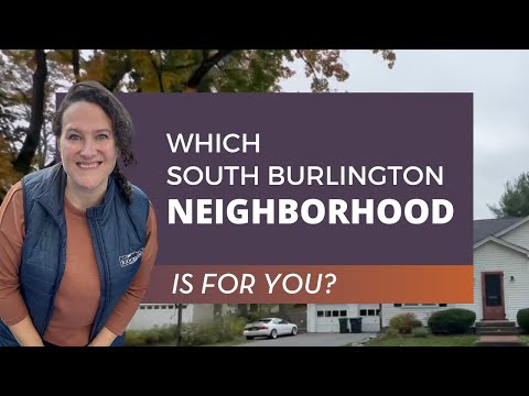 Neighborhoods in South Burlington, Vermont